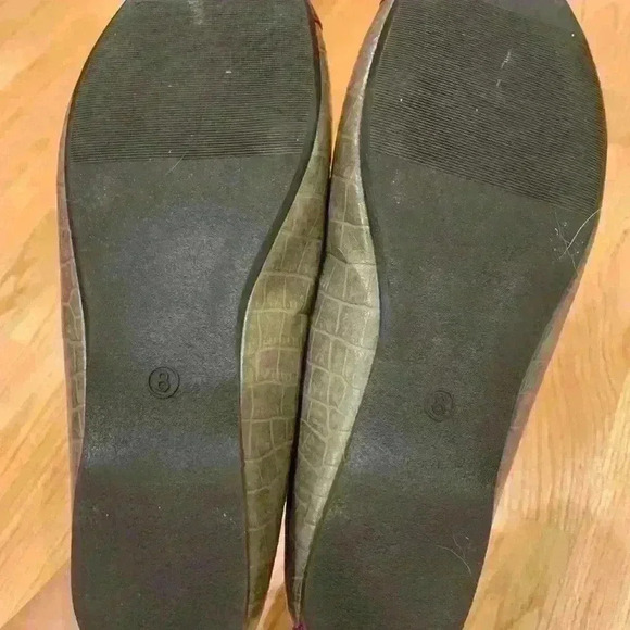 Old Navy Magenta and Grey Flats Size 8 - Picture 2 of 10